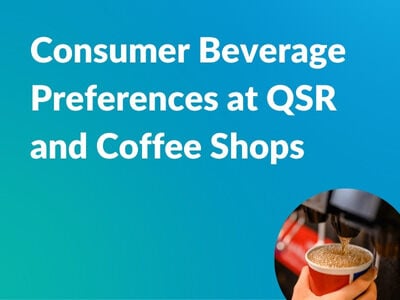 Consumer beverage preferences at QSR and coffee shops
